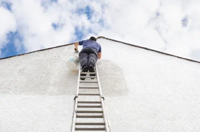 Peinture extérieure à Courtacon — façades et ravalement